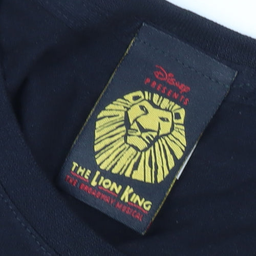 Disney Women's Black The Lion King T-Shirt Large