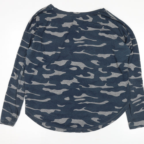Marie Lund Women’s Camouflage Blue 2XL Jersey T-Shirt