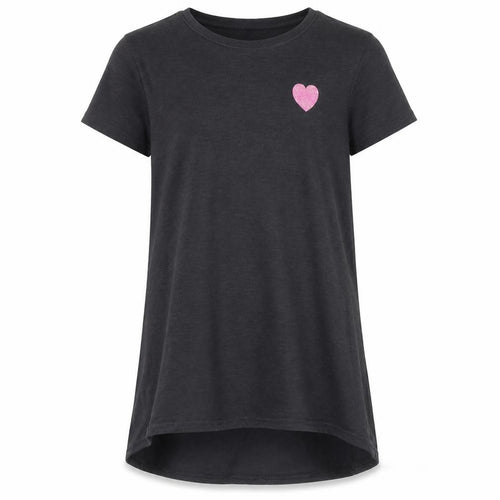 Next Girls Black T-Shirt Dress 12-13 Years Embroidered Casual