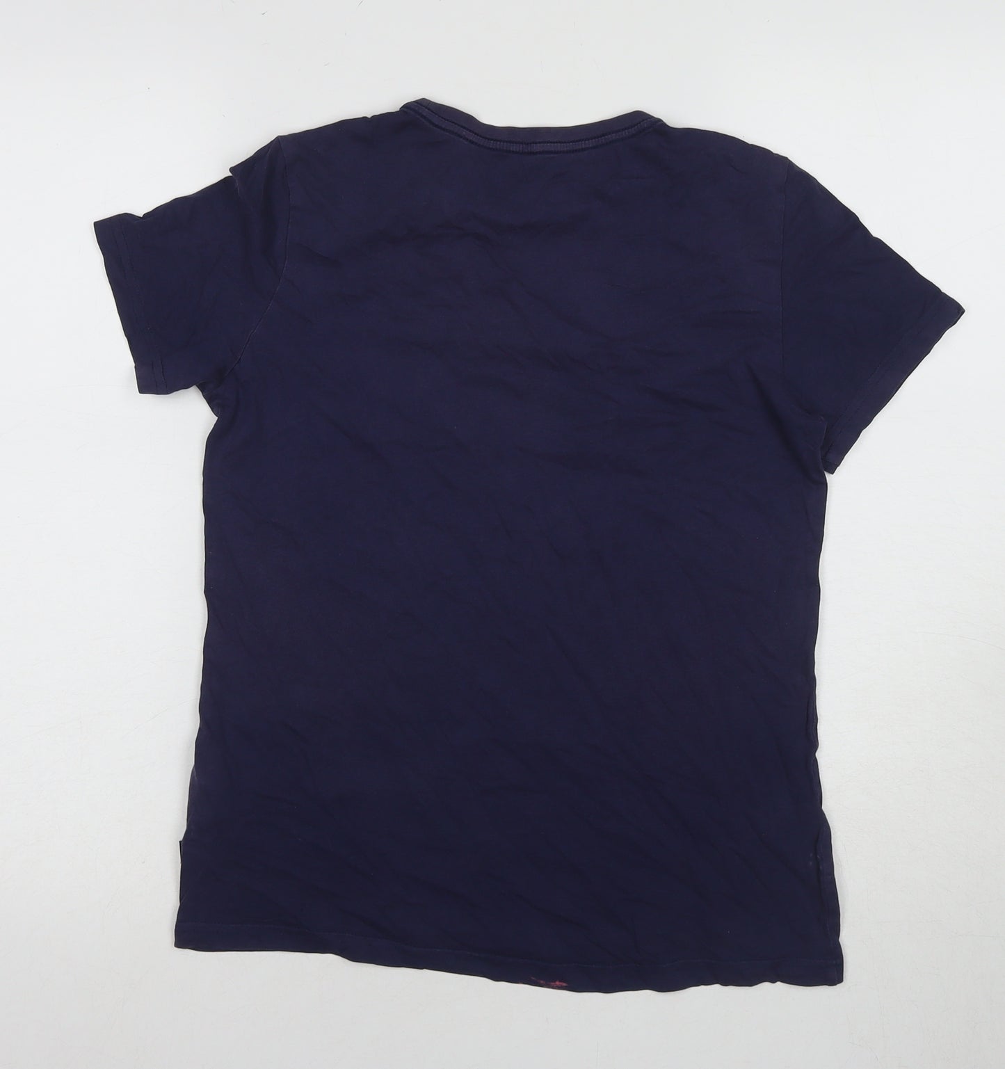 Puma Boys Blue T-Shirt, Crew Neck, Size 13-14 Years
