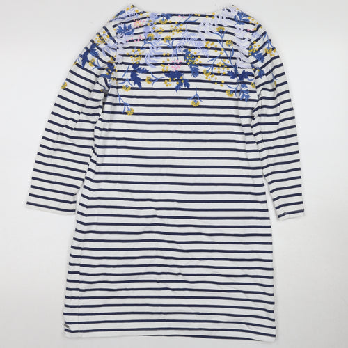 Joules Women's Multicoloured Striped Dress Size 10