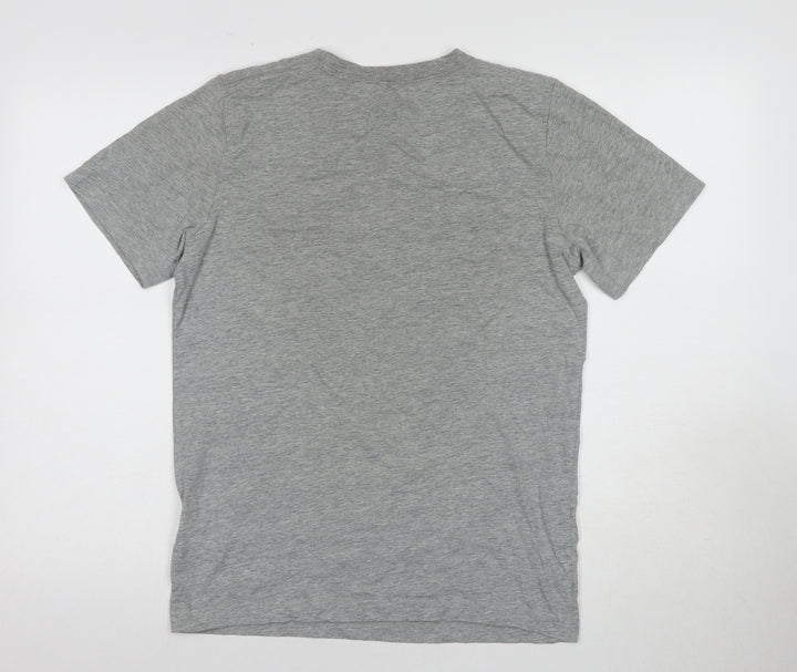 Converse Boys Grey XL Logo T-Shirt Short Sleeve Casual