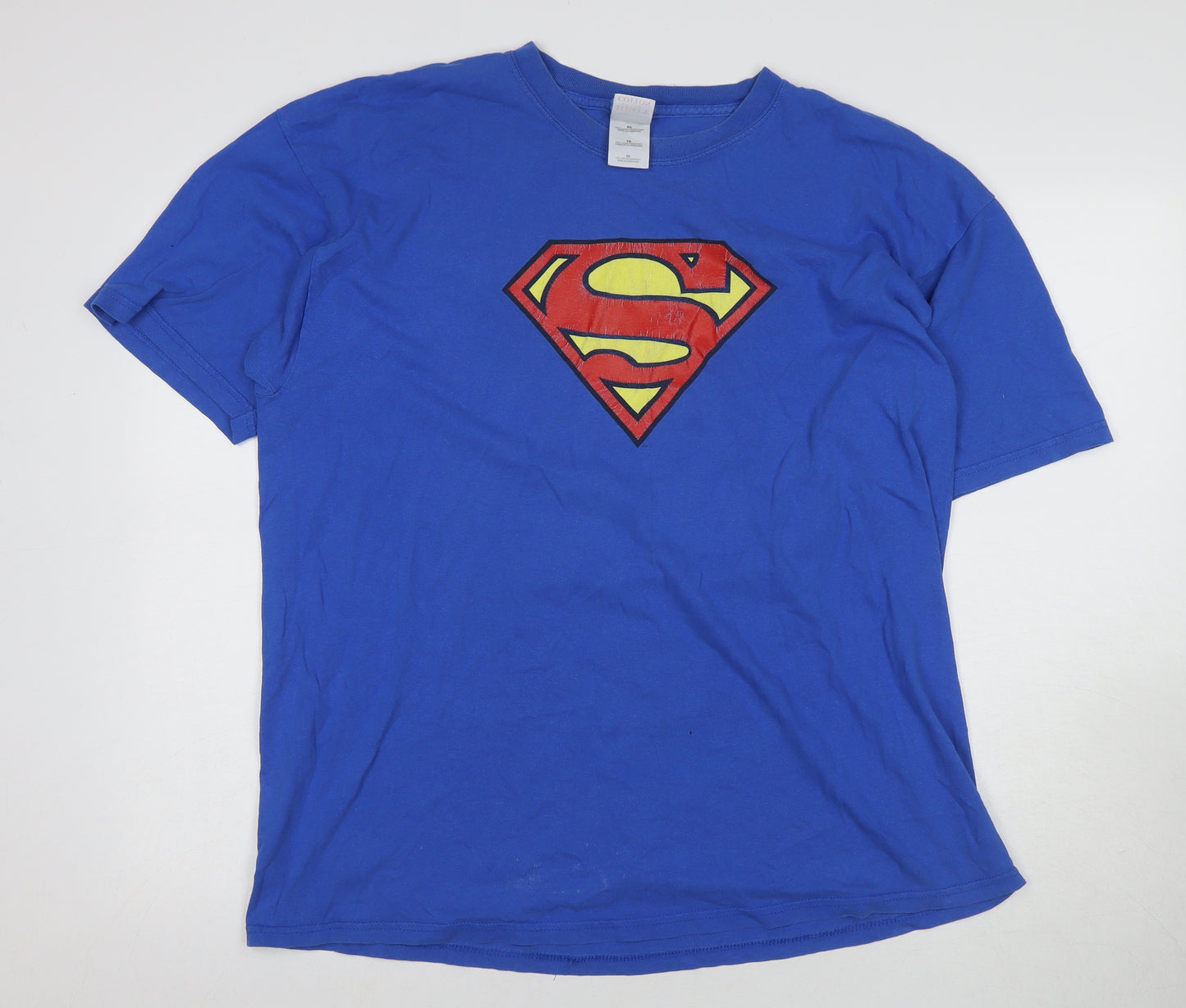 Men's Blue Superman Graphic T-Shirt XL