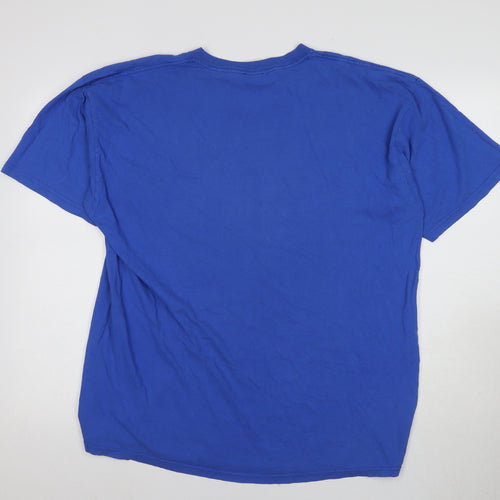Men's Blue Superman Graphic T-Shirt XL