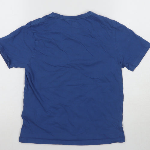Element Boys Blue Graphic T-Shirt, Regular Fit, Size 12