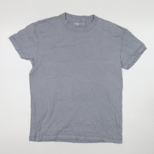 Abercrombie & Fitch Men's Grey Relaxed Fit T-Shirt, Size S