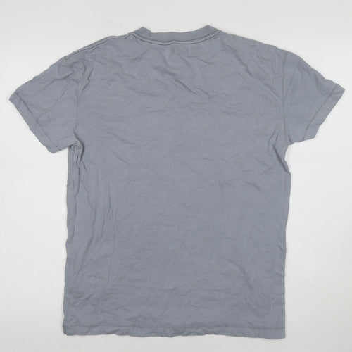 Abercrombie & Fitch Men's Grey Relaxed Fit T-Shirt, Size S