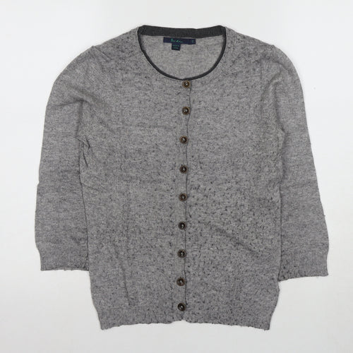 Boden Women's Grey Knit Cardigan Size 10