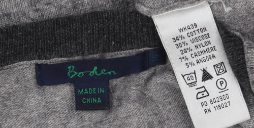 Boden Women's Grey Knit Cardigan Size 10