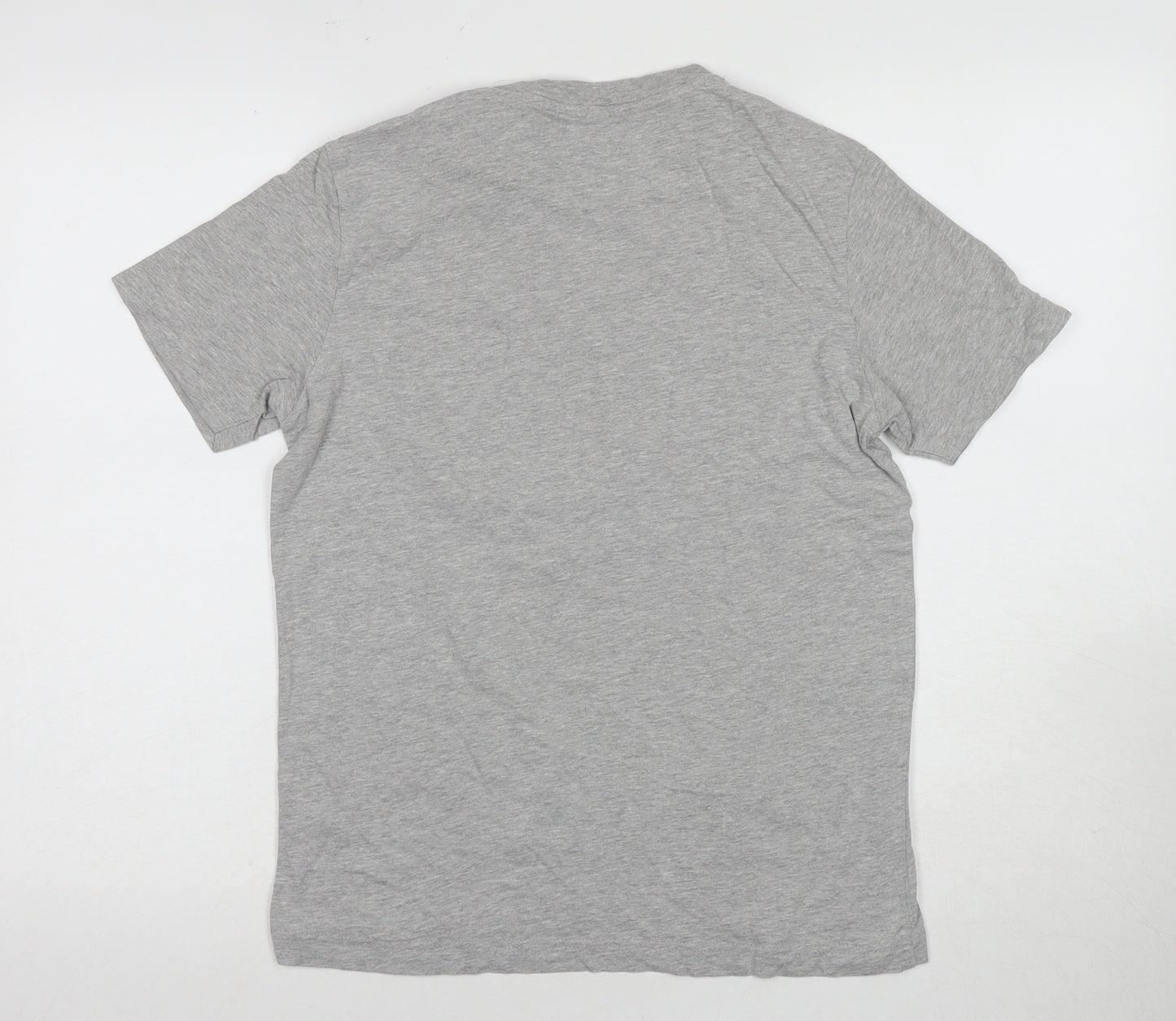 Free Soul Men's Grey Graphic T-Shirt Regular Size S