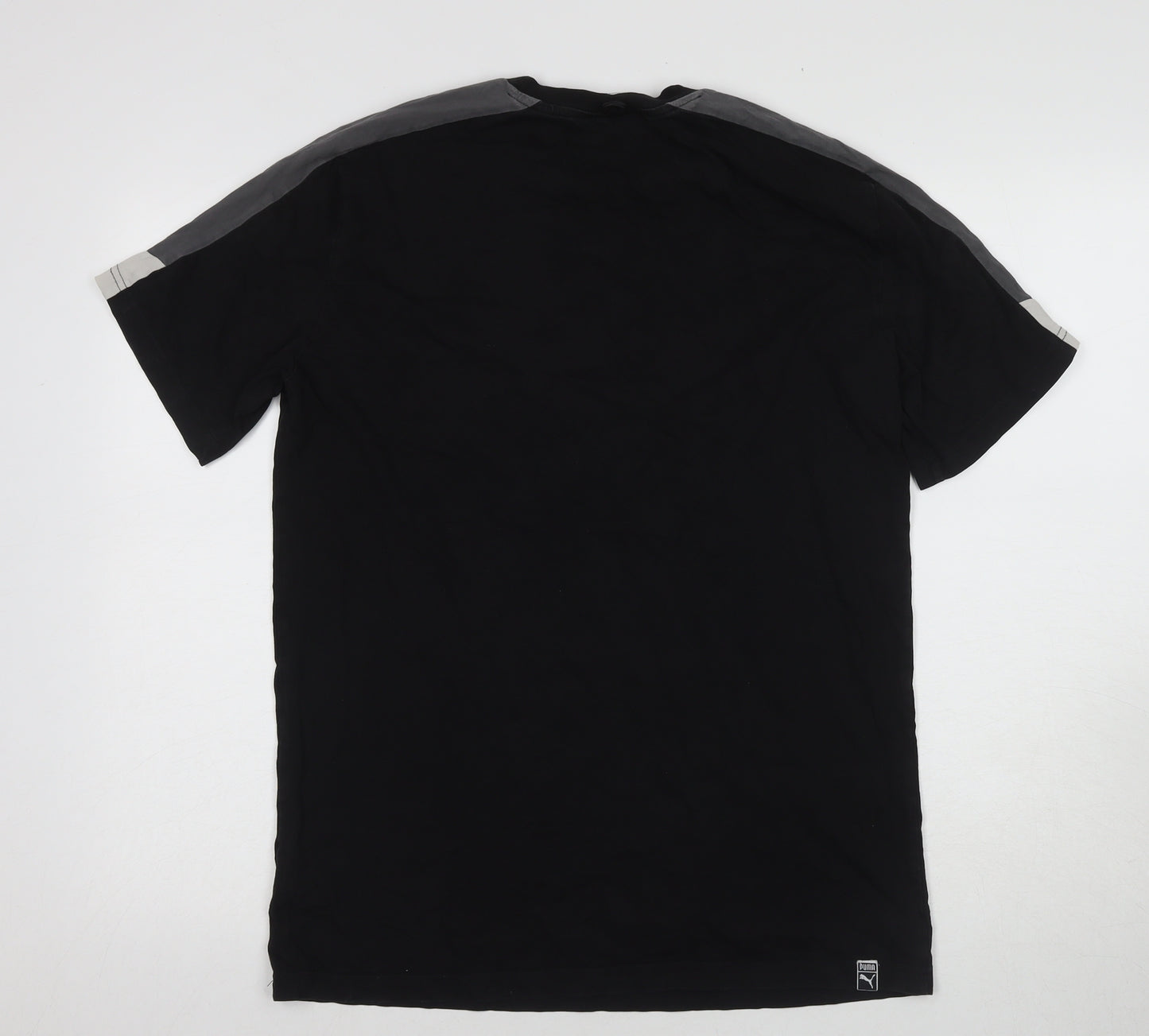 Puma Men's Black M Jersey Crew Neck T-Shirt