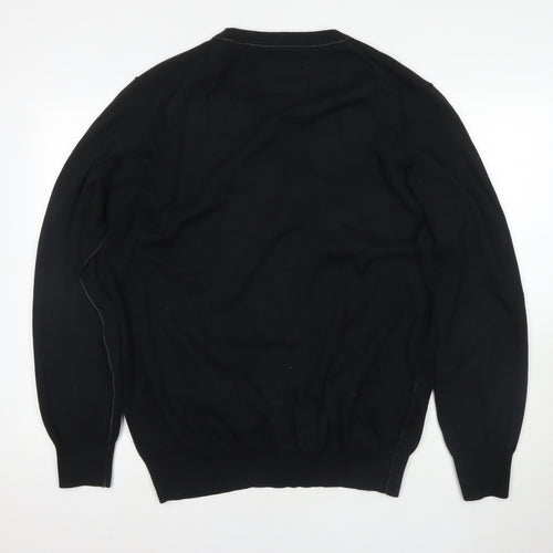 St. George by Duffer Men's Black XL Cardigan