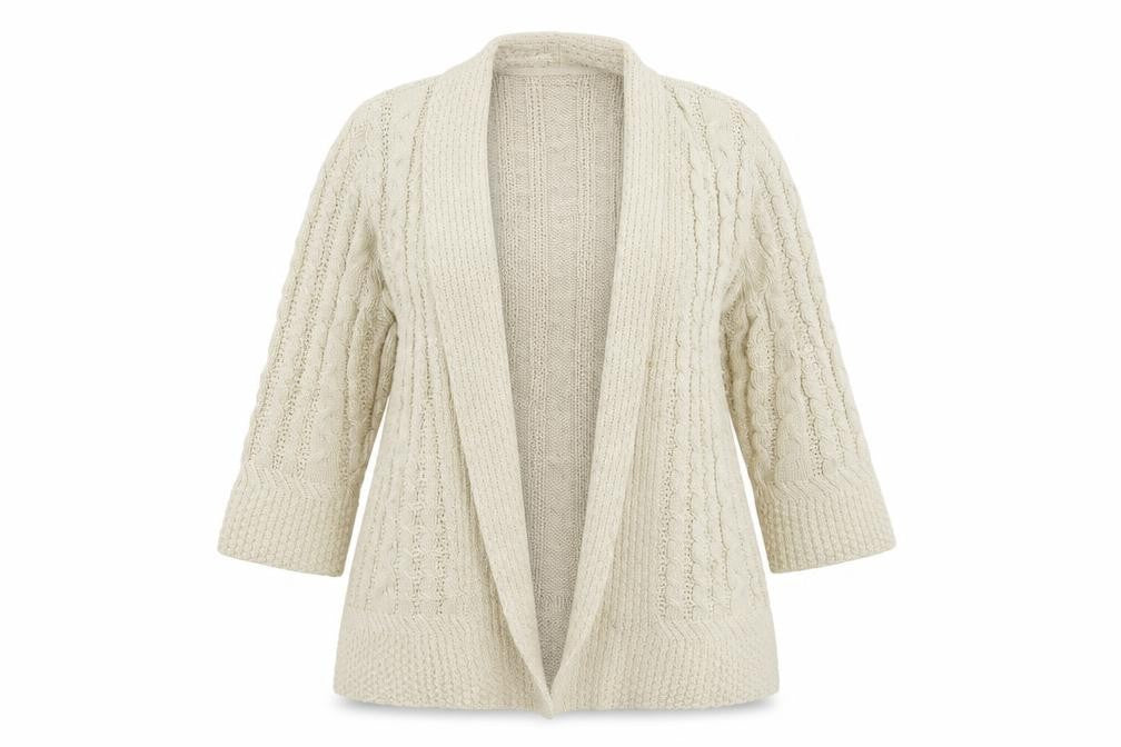 Maine New England Women's Beige Cardigan Size 16