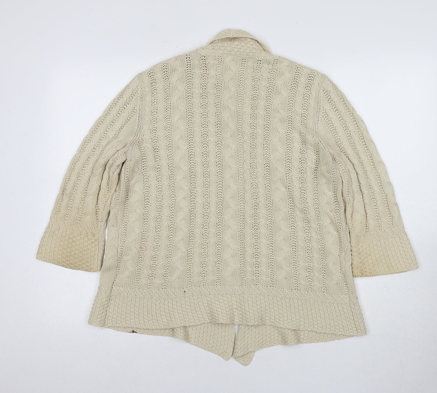 Maine New England Women's Beige Cardigan Size 16