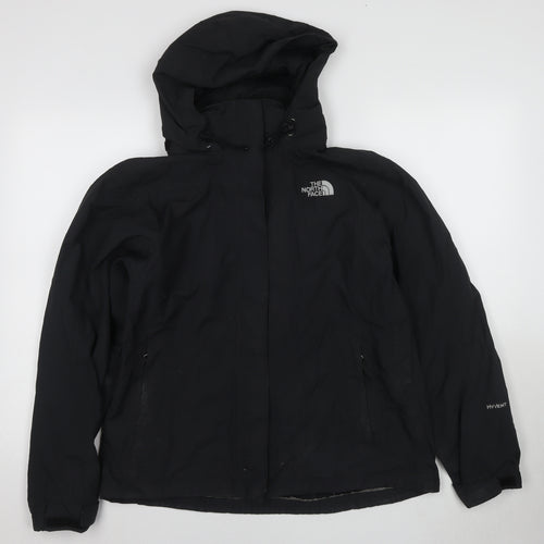 The North Face Unisex Black Waterproof Hooded Jacket M
