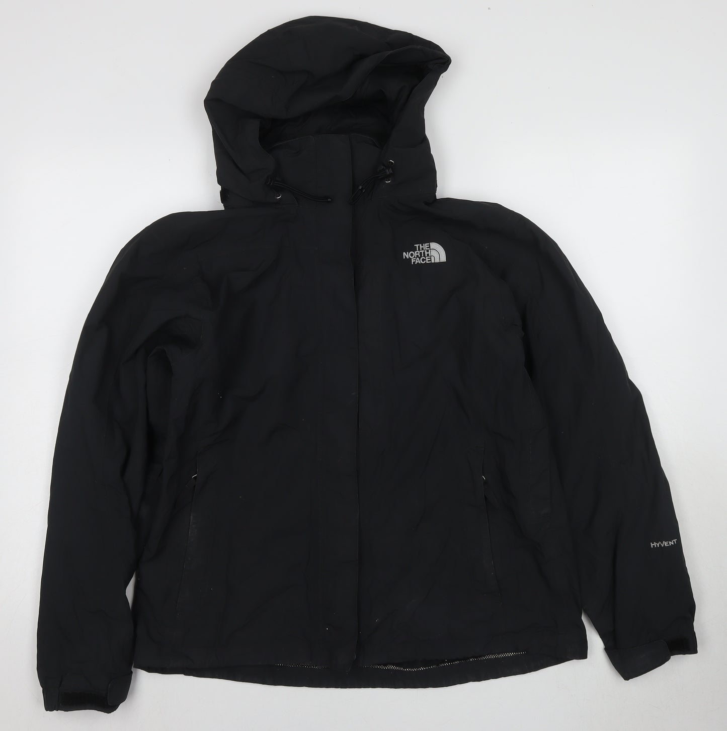 The North Face Unisex Black Waterproof Hooded Jacket M