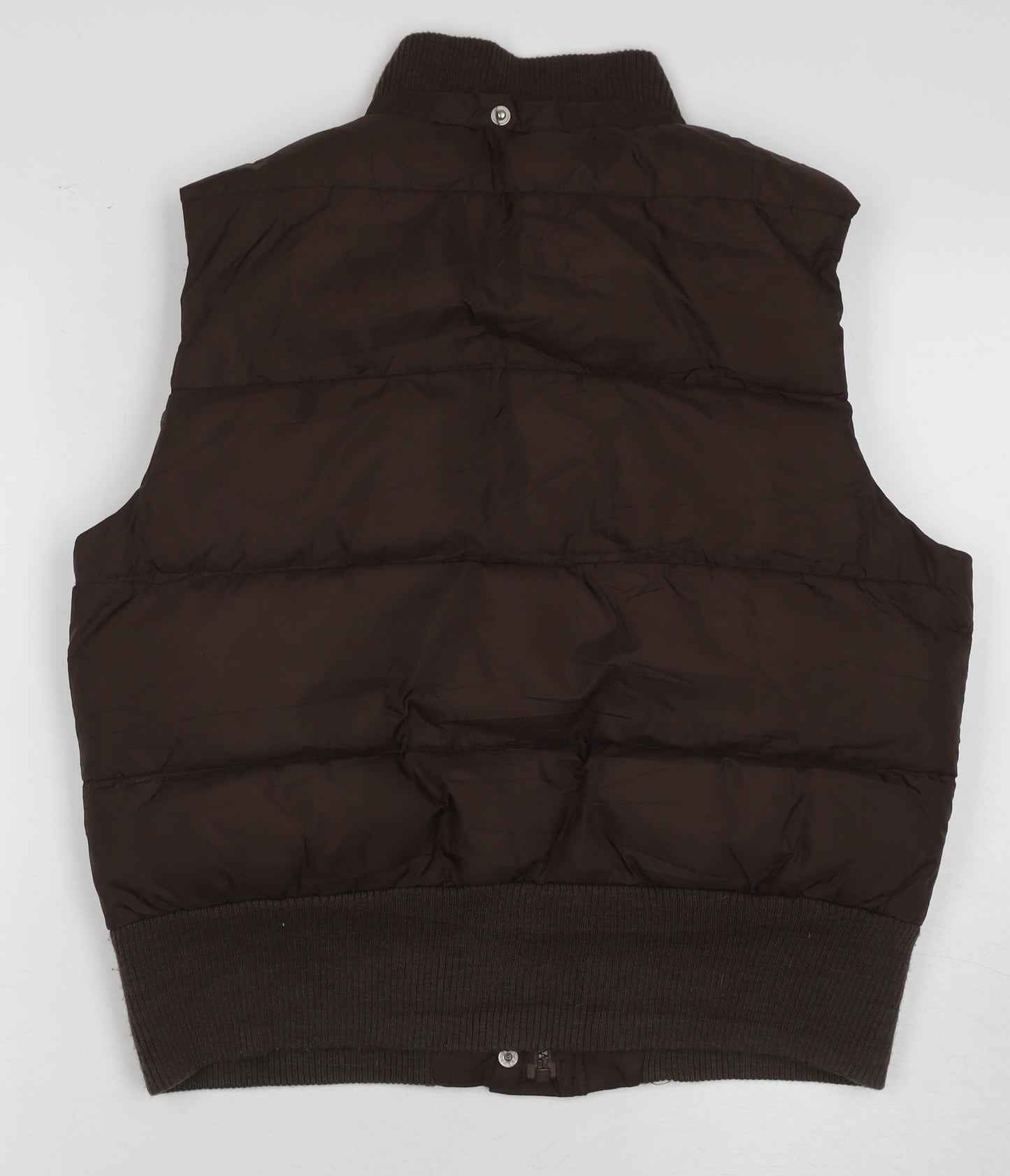 Alibi Women's Brown Puffer Waistcoat Size 16