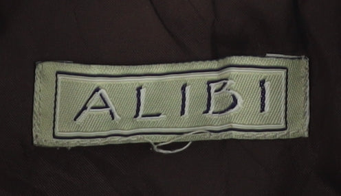 Alibi Women's Brown Puffer Waistcoat Size 16