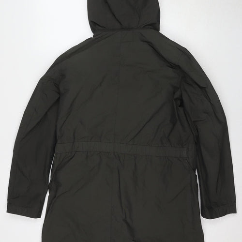 Jigsaw Women's Green Parka Jacket Size 10