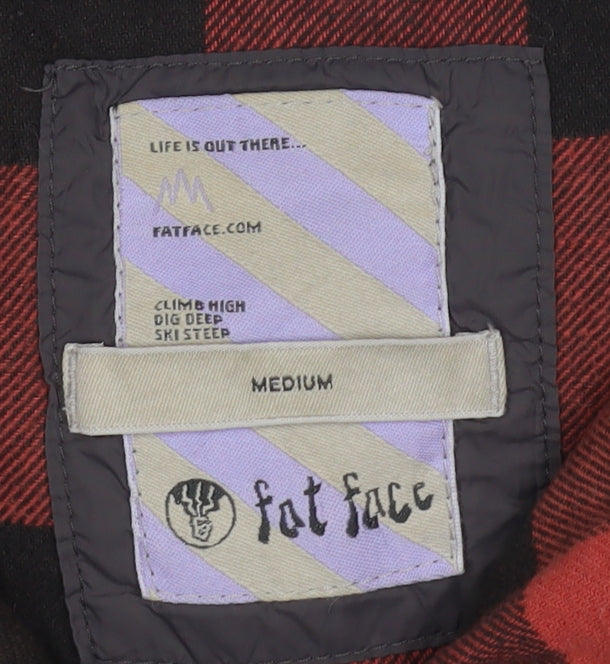 Fat Face Men's Grey Puffer Waistcoat Medium Outdoor Skiing