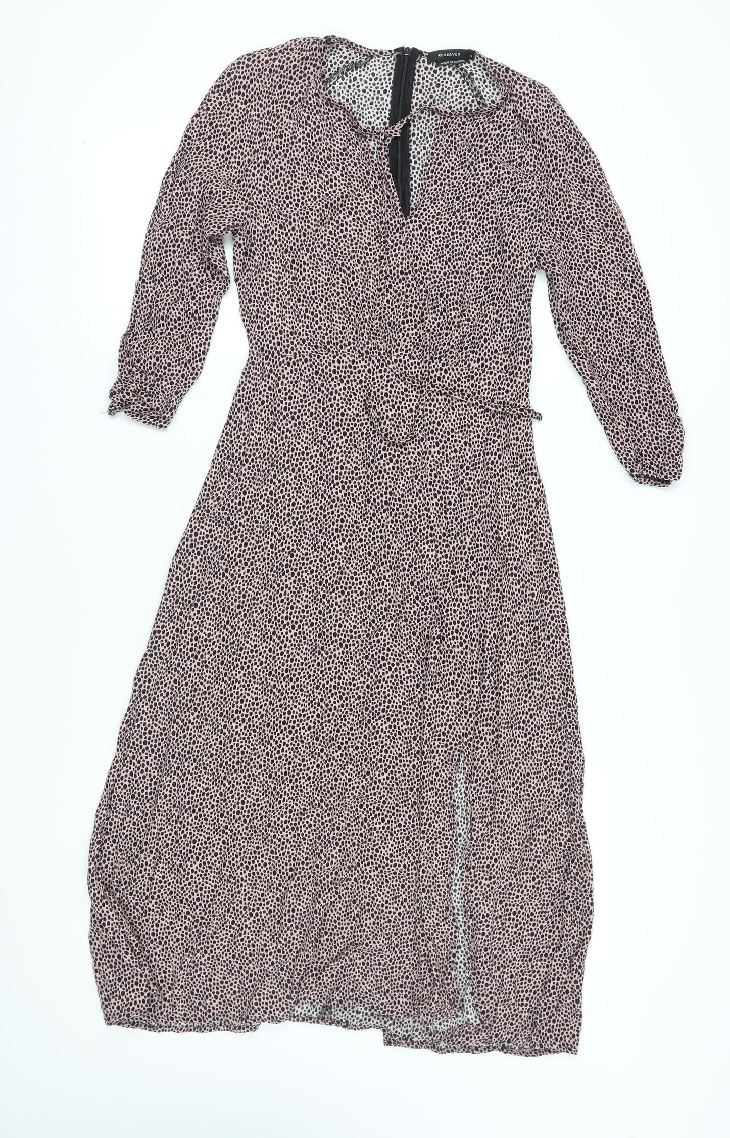 Reserved Women's Animal Print Midi Dress - S