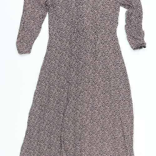 Reserved Women's Animal Print Midi Dress - S