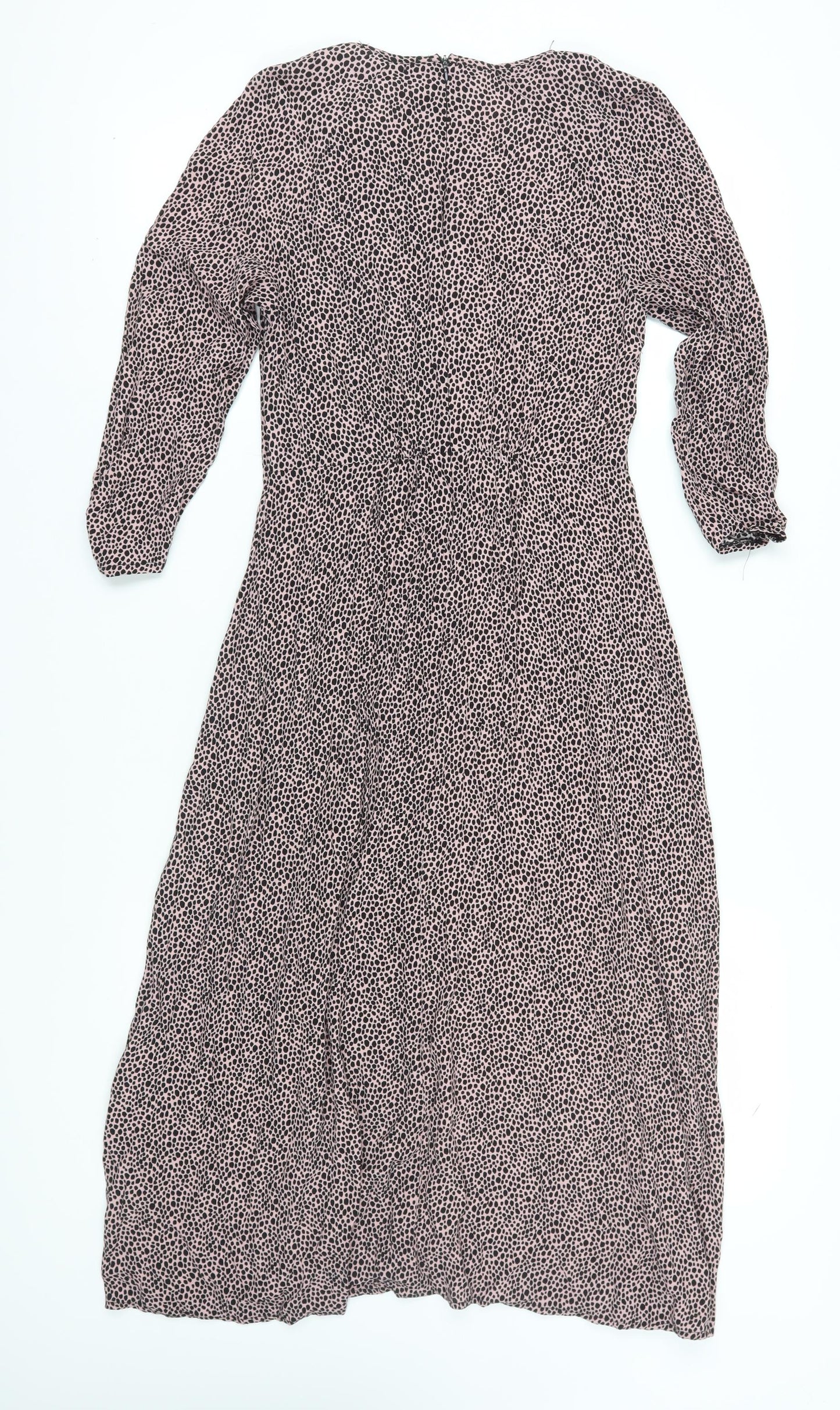 Reserved Women's Animal Print Midi Dress - S