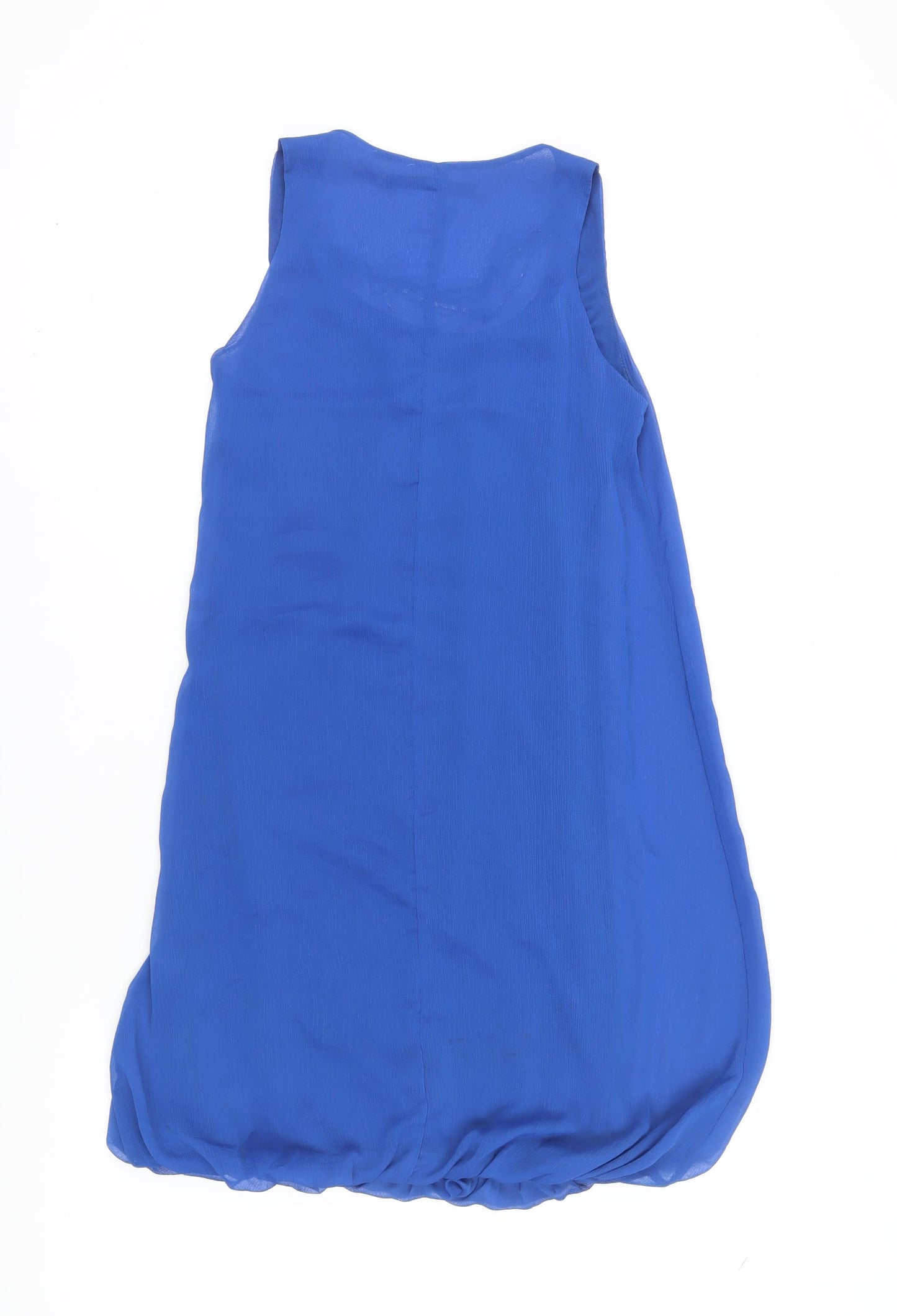 Zara Basic Women's Blue Sleeveless Dress Size 6