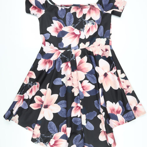 Select Women's Floral A-Line Hi-Low Dress, Size 18