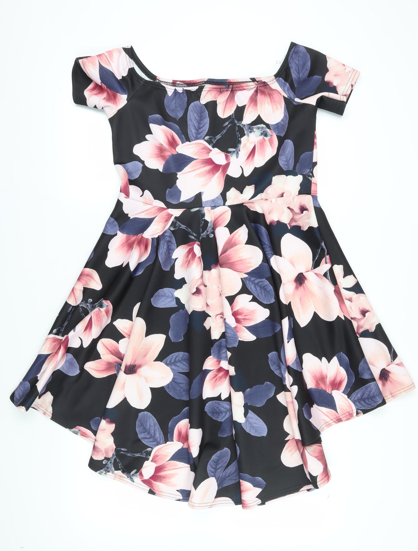 Select Women's Floral A-Line Hi-Low Dress, Size 18