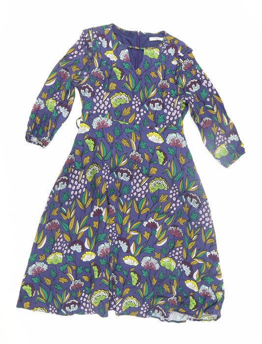 Darling Women's Multicoloured Floral A-Line Dress