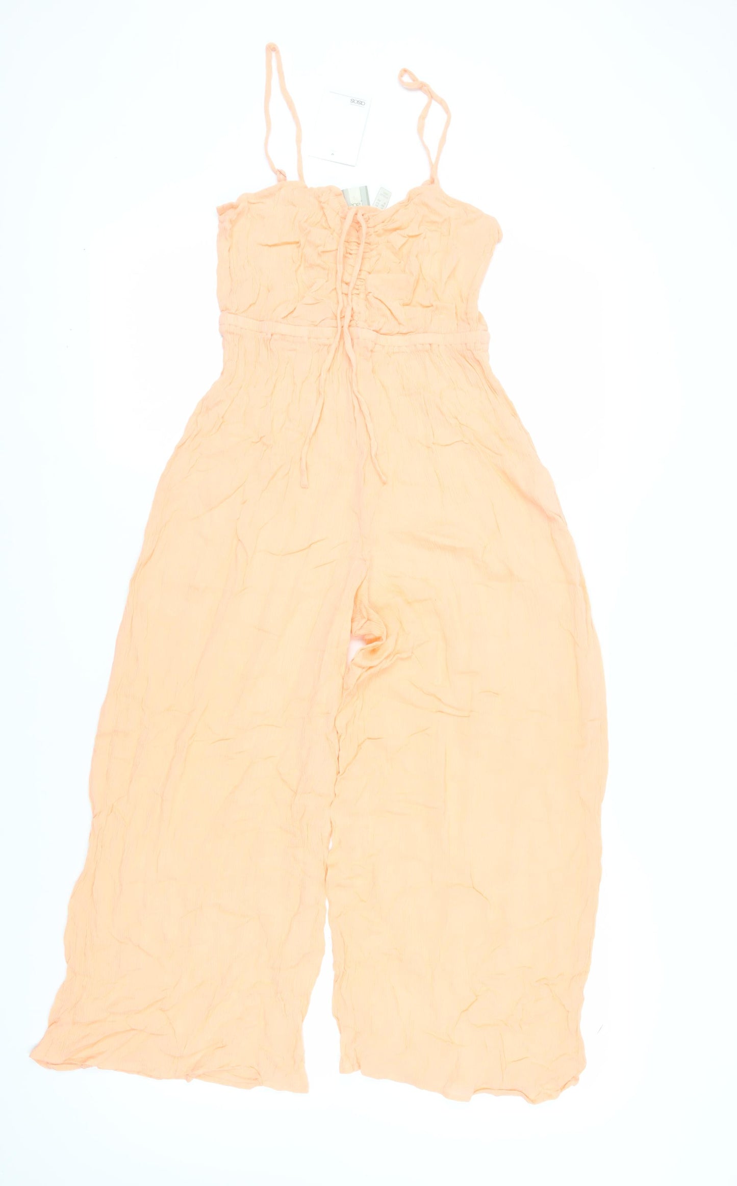 ASOS Women's Orange Jumpsuit, Size 10, Summer Style