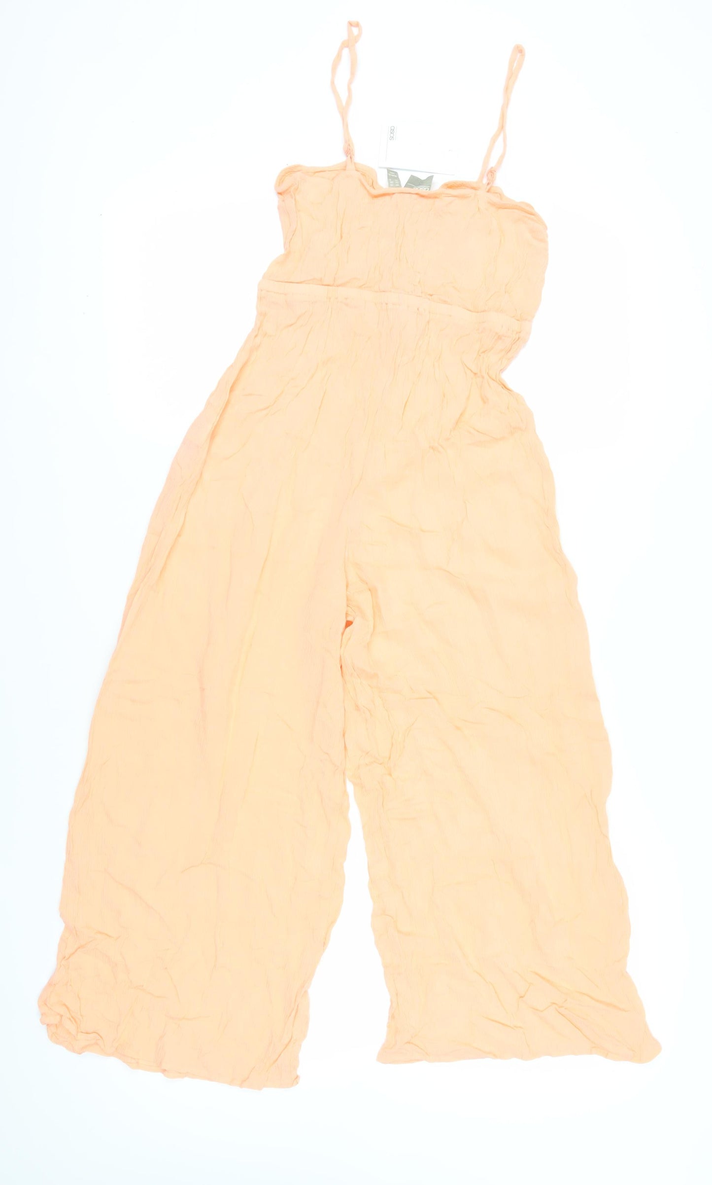 ASOS Women's Orange Jumpsuit, Size 10, Summer Style