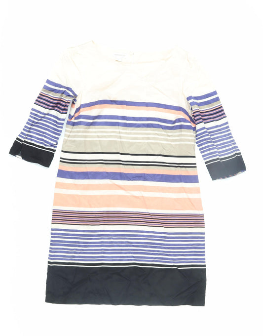 Monsoon Women's Multicoloured Striped Shift Dress