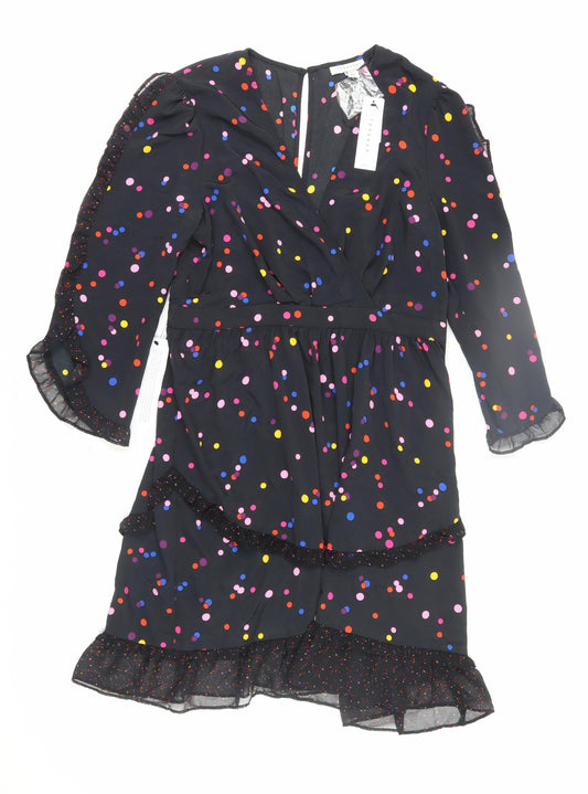 Topshop Women Multicoloured Tall Polka Dot Dress