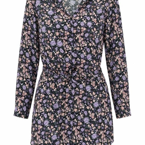 H&M Divided Women's Floral Shirt Dress Size 10