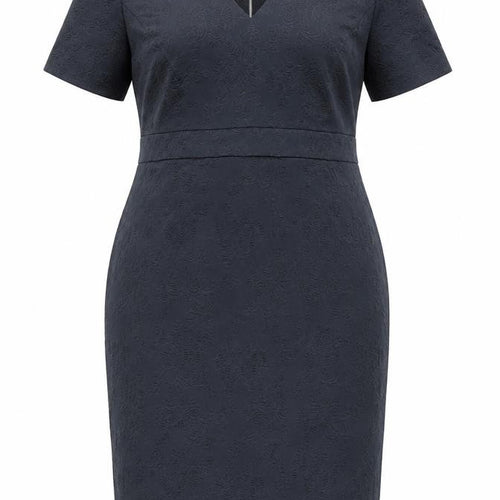 Marks and Spencer Women's Blue Knee Length Sheath Dress