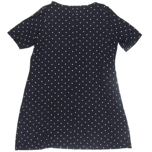 Marks and Spencer Women's Black Polka Dot Shift Dress 20