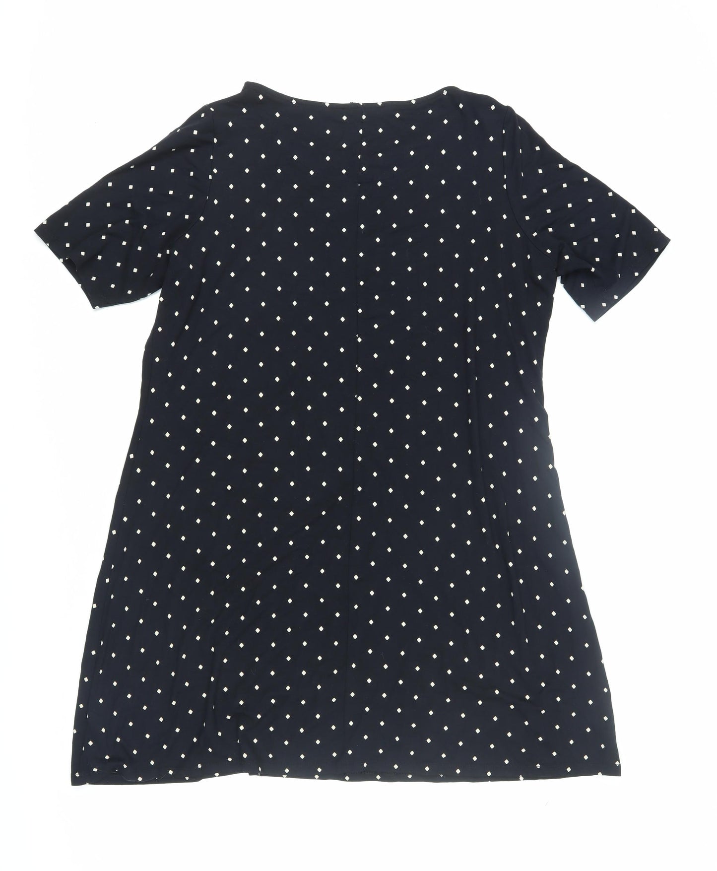 Marks and Spencer Women's Black Polka Dot Shift Dress 20