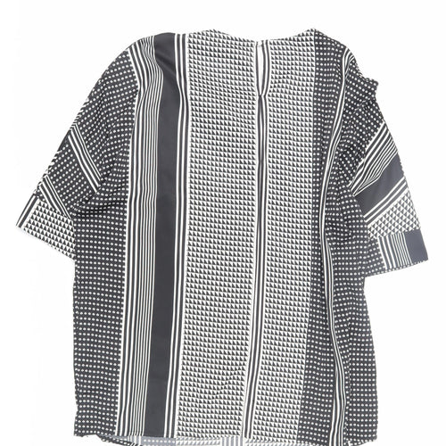 Joanna Hope Women's Geometric Kimono Dress, Size 20