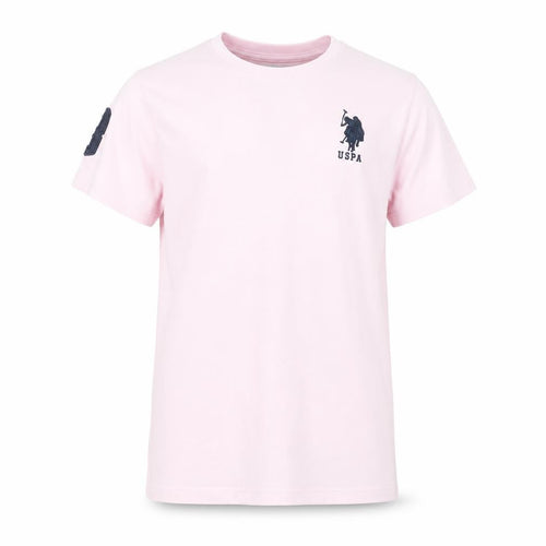 U.S. Polo Assn. Boys Pink T-Shirt 14-15 Years Logo Casual