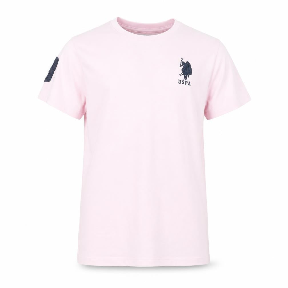 U.S. Polo Assn. Boys Pink T-Shirt 14-15 Years Logo Casual