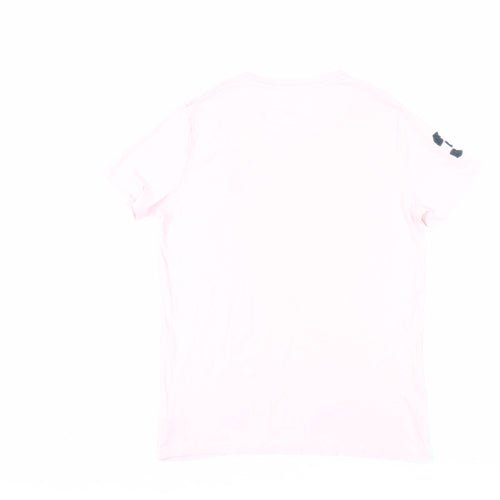 U.S. Polo Assn. Boys Pink T-Shirt 14-15 Years Logo Casual