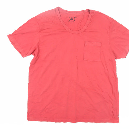 GAP Men's Red XL Short Sleeve Cotton T-Shirt
