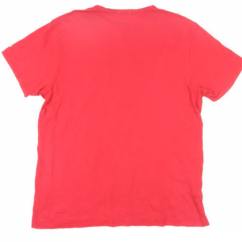 Ben Sherman Men's Red 2XL Graphic Tee