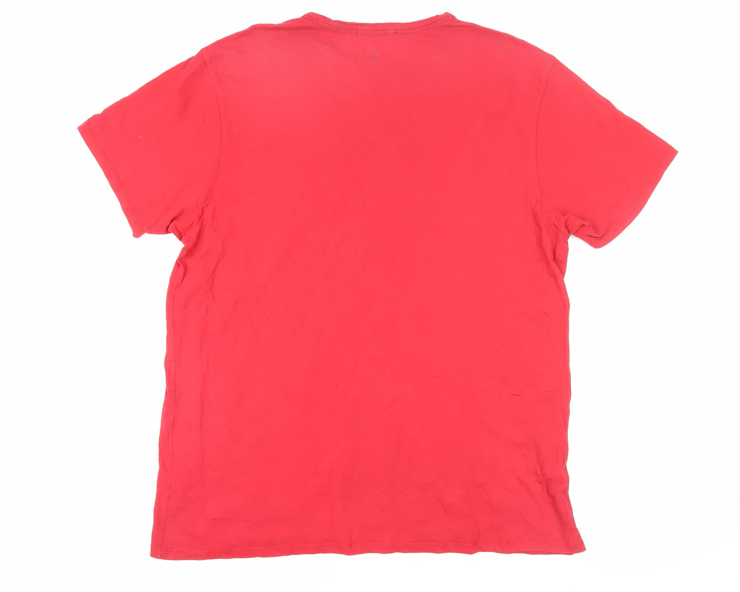 Ben Sherman Men's Red 2XL Graphic Tee