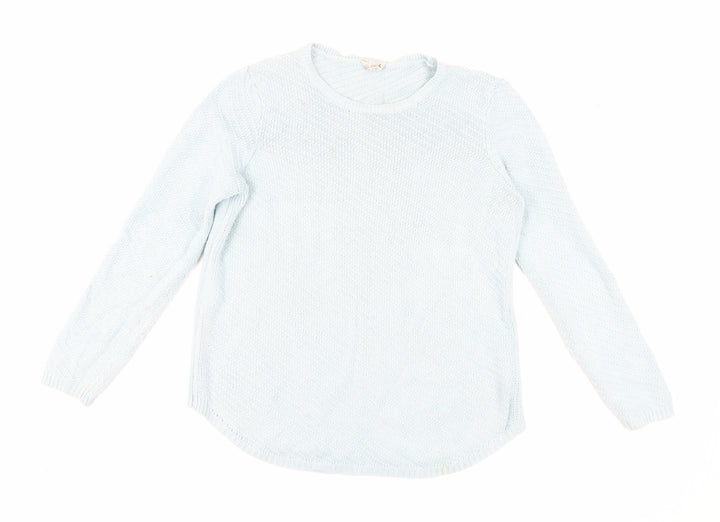 M&Co Women's Light Blue Pullover Jumper Size 16