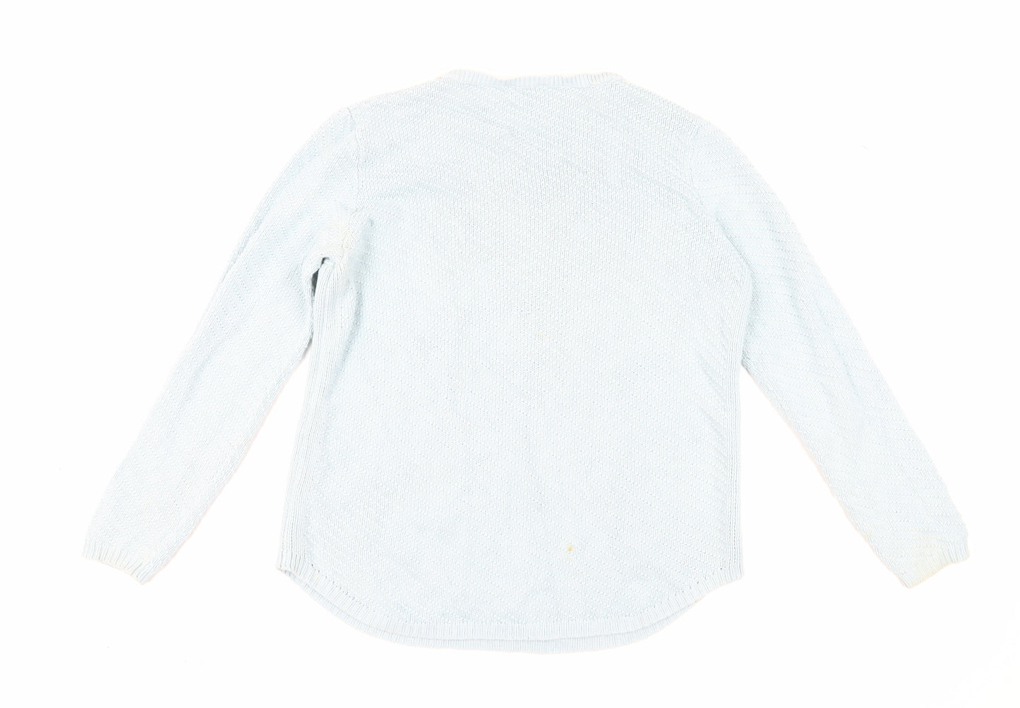 M&Co Women's Light Blue Pullover Jumper Size 16