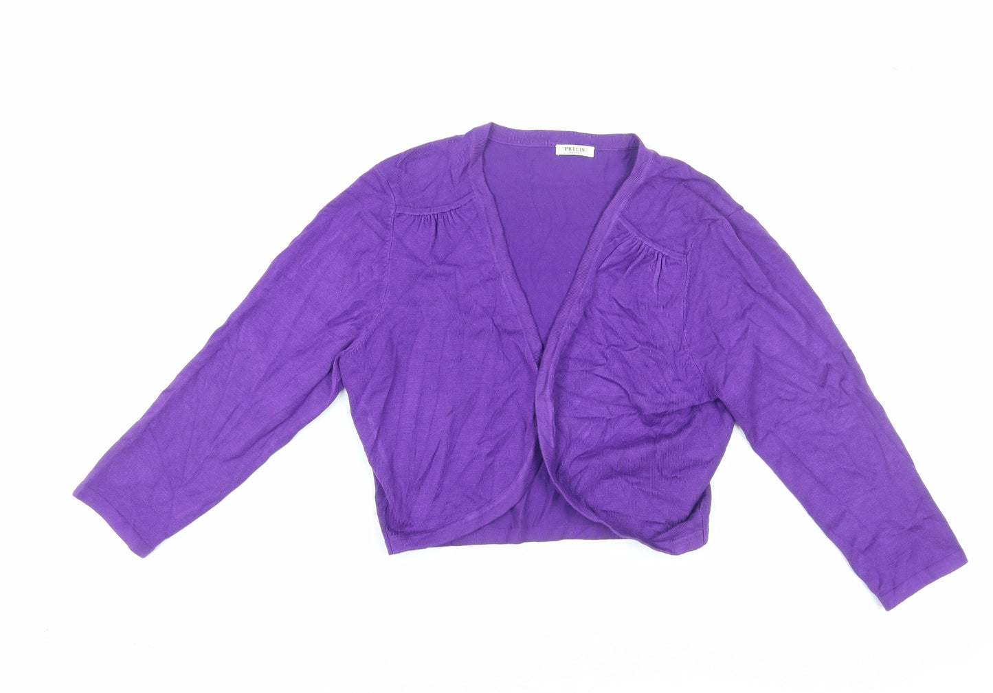 Precis Petite Women’s Purple Knit Cape in M