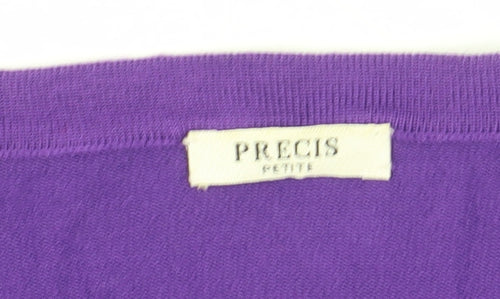 Precis Petite Women’s Purple Knit Cape in M